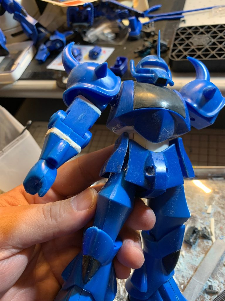 股関節のアーマーは分離してみた…