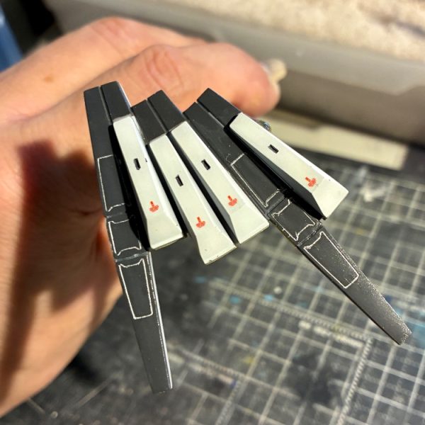 ＥＸスタンダードＳＤνガンダム製作10