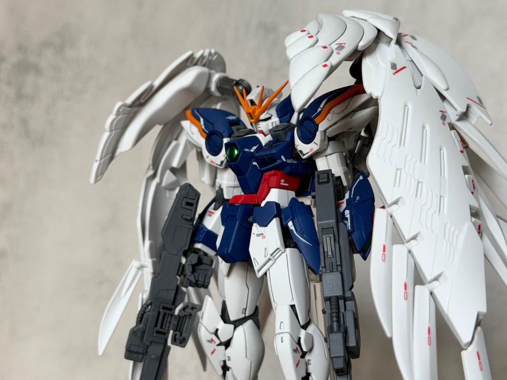 RG 1/144 ウイングガンダムゼロ EW Wing Gundam Zero EW–4枚目/制作者：Mreh