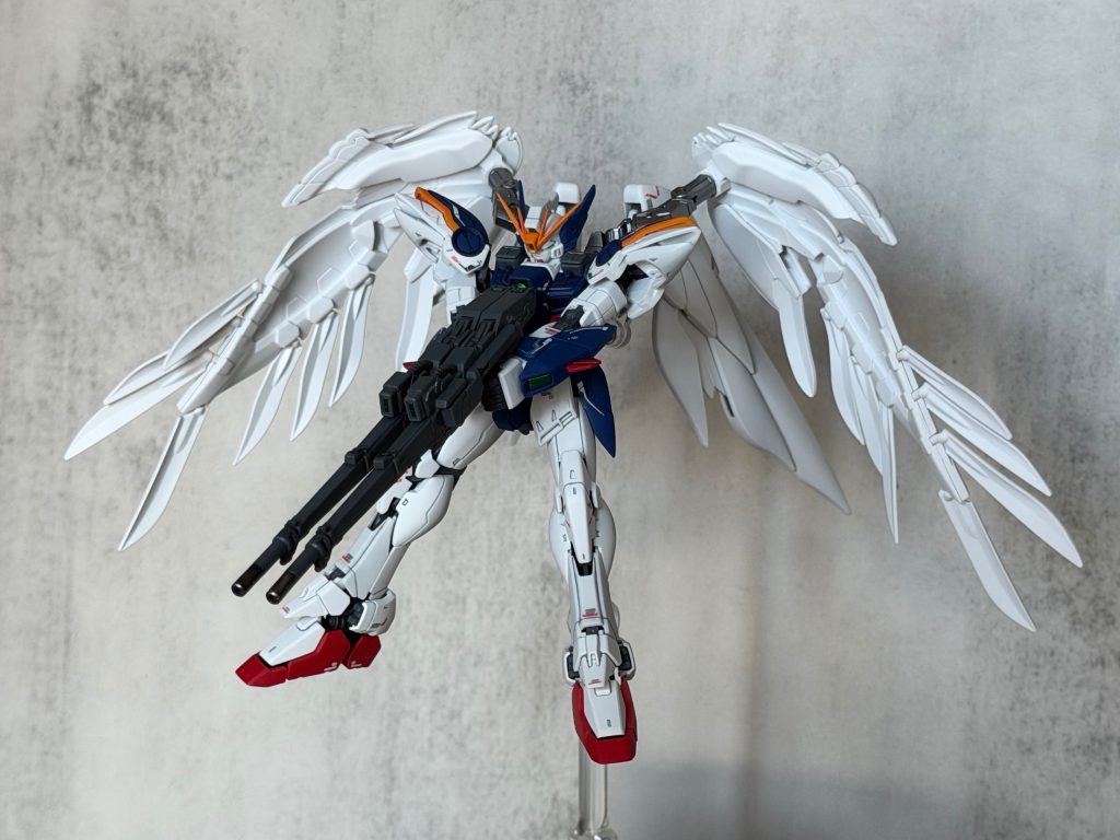 RG 1/144 ウイングガンダムゼロ EW Wing Gundam Zero EW–3枚目/制作者：Mreh