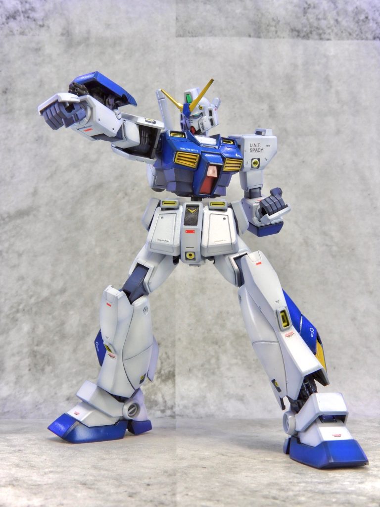 HG アレックス (黒立ち上げ)–2枚目/制作者：ARIKA_plamozombie