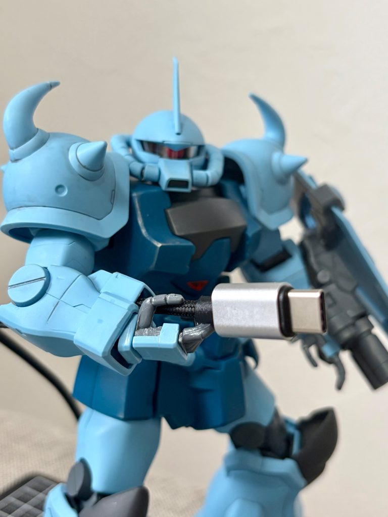 電源供給グフカスタム Type-C装備