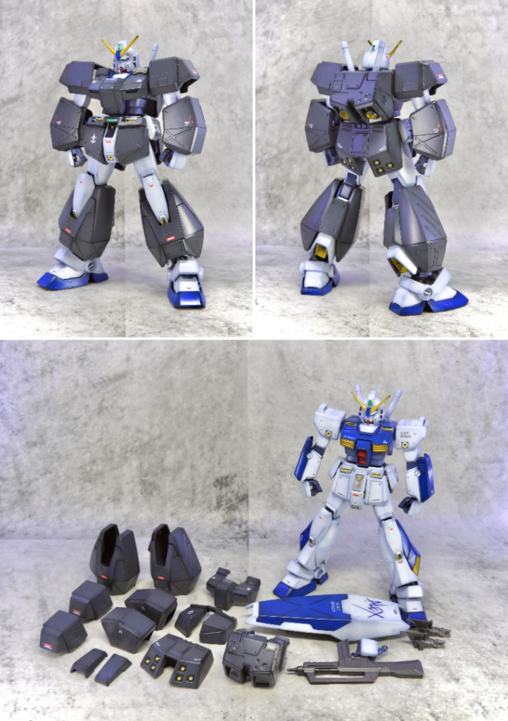 HG アレックス (黒立ち上げ)–8枚目/制作者：ARIKA_plamozombie