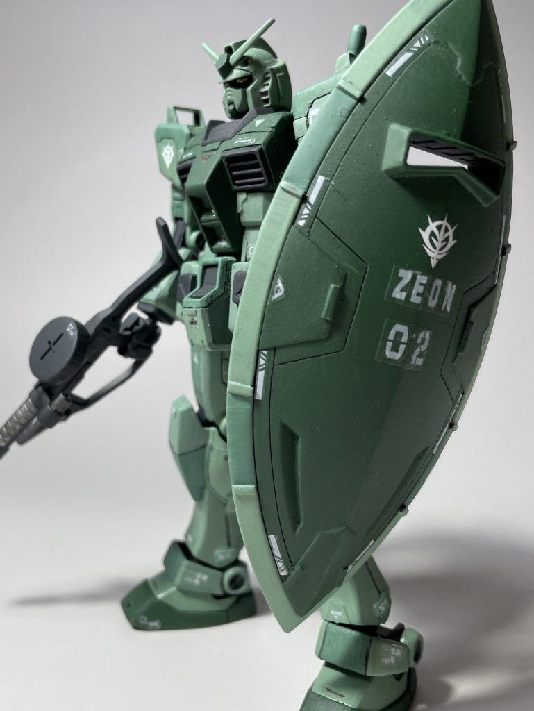 体験会エコプラ　RX78-2　ガンダム(鹵獲機)–2枚目/制作者：マウンテンパーカー