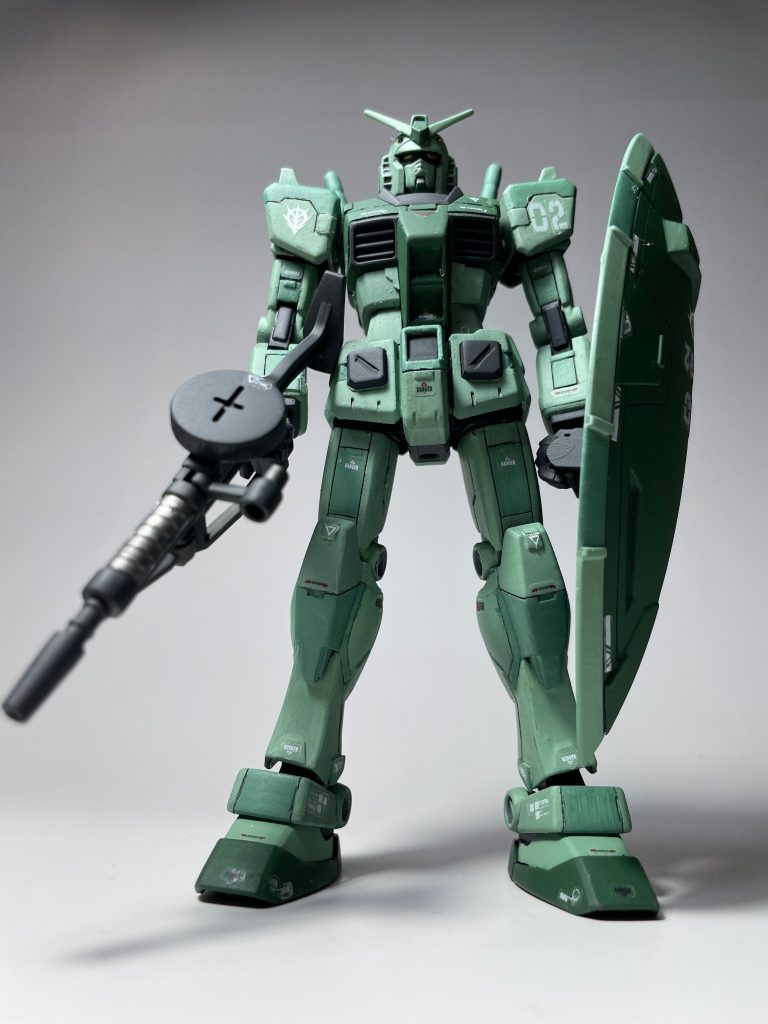 体験会エコプラ　RX78-2　ガンダム(鹵獲機)–5枚目/制作者：マウンテンパーカー