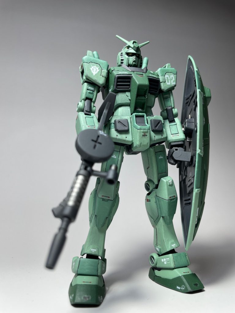 体験会エコプラ　RX78-2　ガンダム(鹵獲機)–6枚目/制作者：マウンテンパーカー