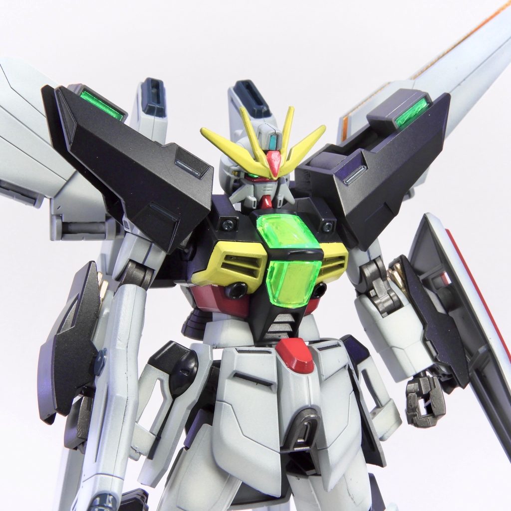 HGAW ガンダムダブルエックス (黒立ち上げ)