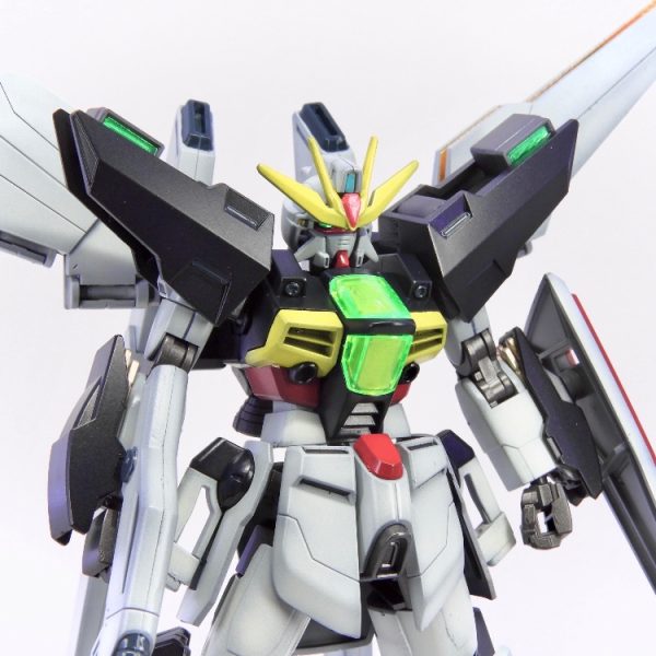 HGAW ガンダムダブルエックス (黒立ち上げ)