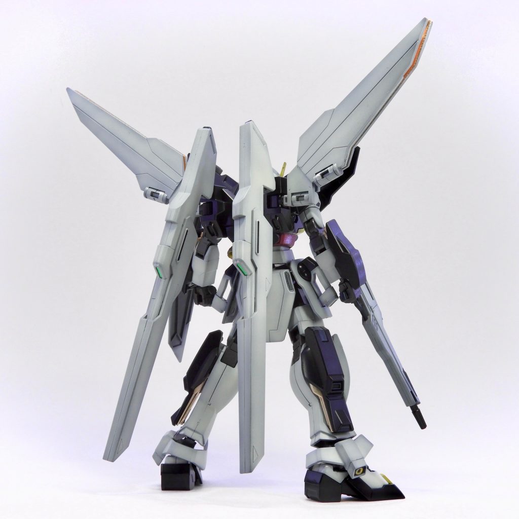 HGAW ガンダムダブルエックス (黒立ち上げ)–6枚目/制作者：ARIKA_plamozombie