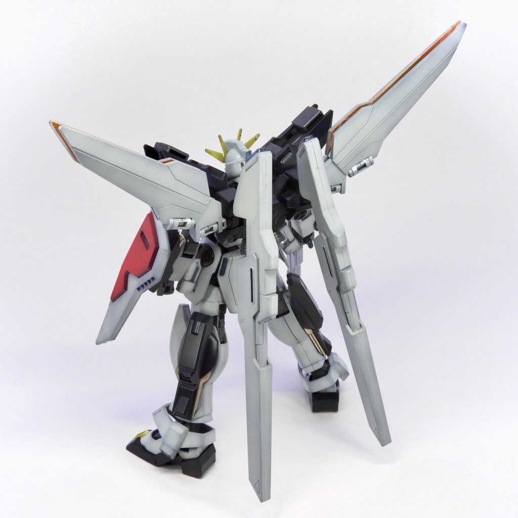 HGAW ガンダムダブルエックス (黒立ち上げ)–7枚目/制作者：ARIKA_plamozombie