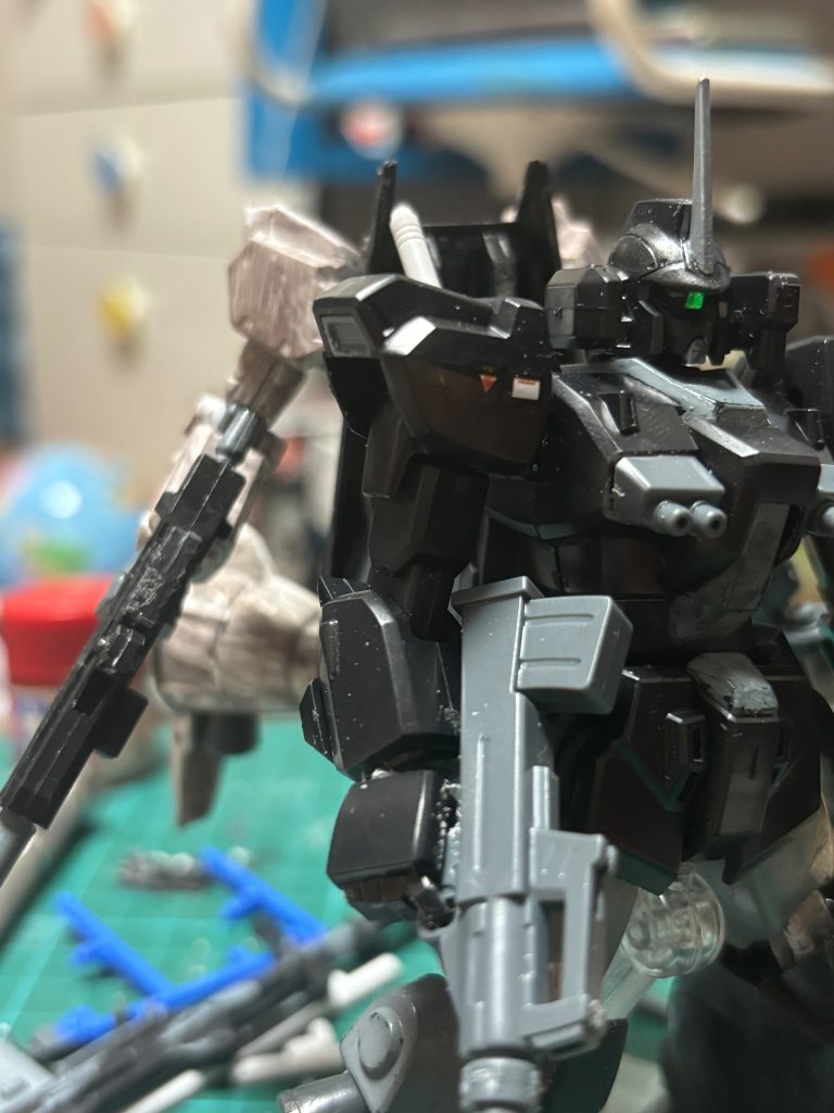 ガンダムMk-Ⅱ BLACK CYCLOPS  推進機兼多腕戦闘支援機装着時