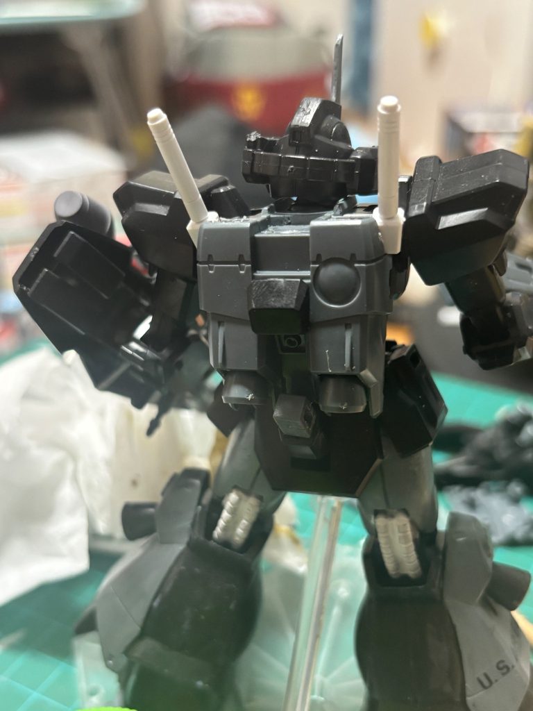 ガンダムMk-Ⅱ BLACK CYCLOPS  推進機兼多腕戦闘支援機装着時–5枚目/制作者：セキショウアカシ五両士