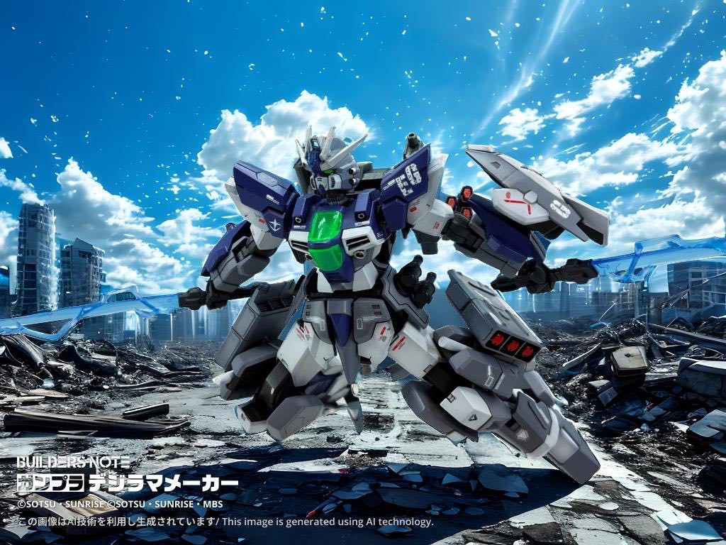 ガンダムエクシードパラヴァライザー–2枚目/制作者：chi-tan