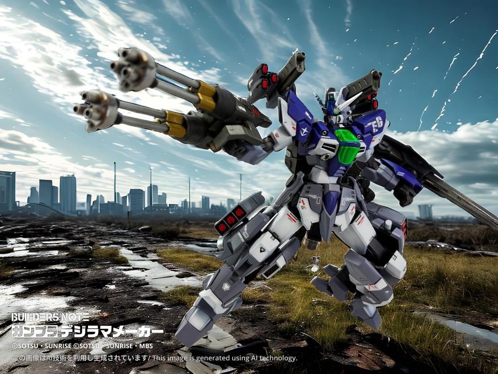 ガンダムエクシードパラヴァライザー–3枚目/制作者：chi-tan