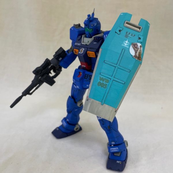 小隊 隊長機としてのジム スレッガー機