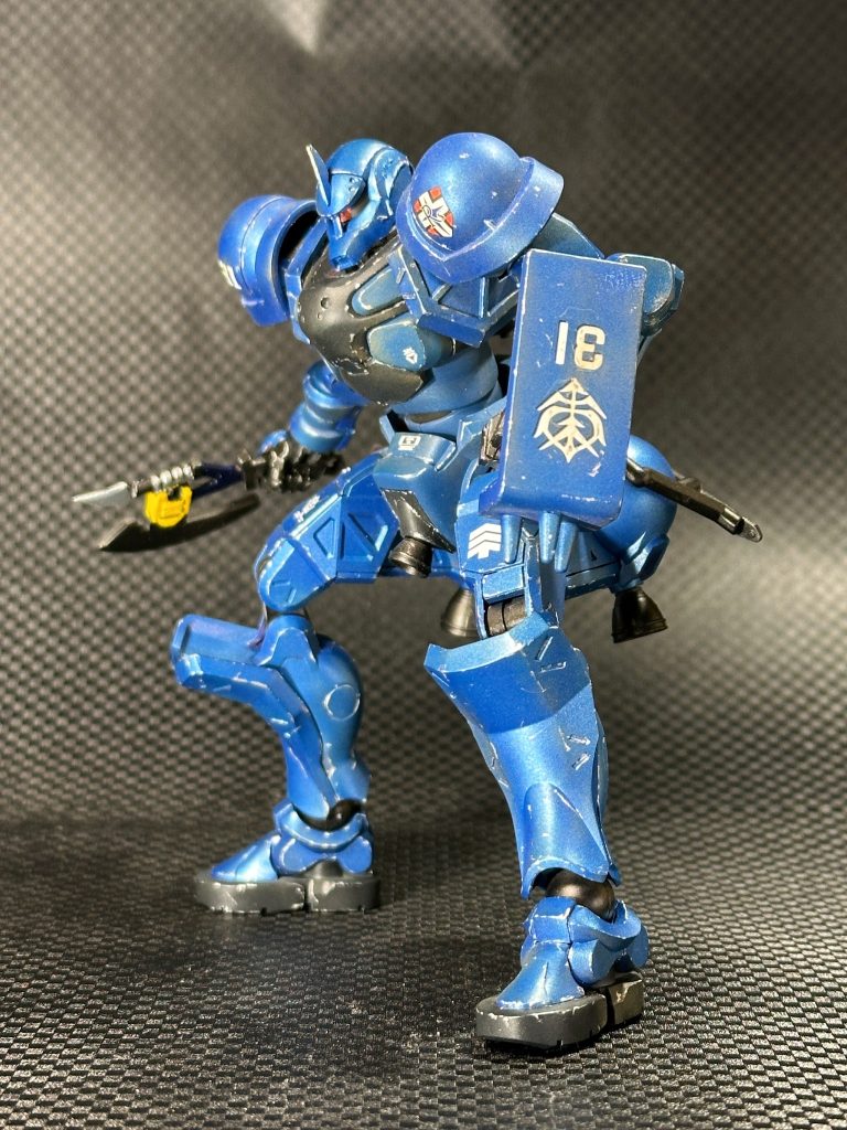 デカールはちょうど余っていた、水転社ガンダムデカールを使用しています。
