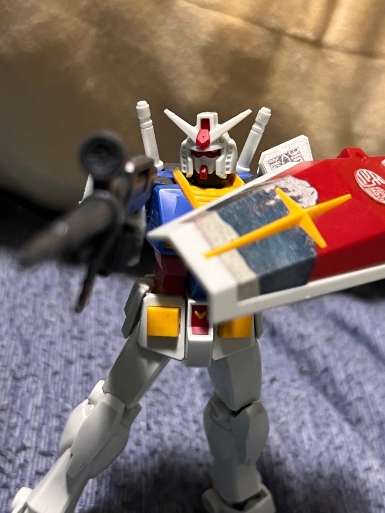 ひっっさしぶりにガンダムを作った気がするやっぱり本能にくるカッコ良さがある