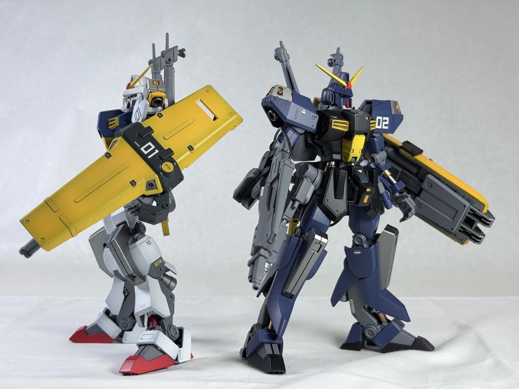 ファーストと同時制作しました！制作動画も是非ご覧下さい！[ガンプラ全塗装]まさかの立体化！バンダイHG Dガンダムファースト＆セカンド https://youtu.be/R6fIvNmv4j8
