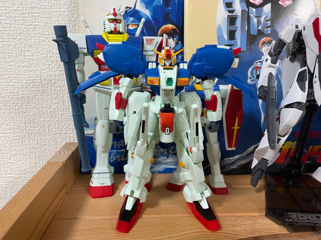 旧キットSガンダム関節可動部分塗装–4枚目/制作者：yamoaomo