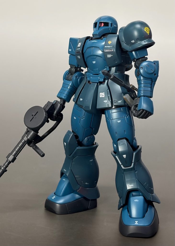 HG ザクⅠをシャリア・ブル専用カラーに全塗装しました。