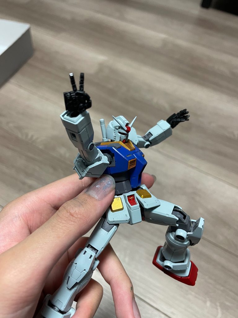 この可動指すごいよぉ!さすが開発のお兄さん!!