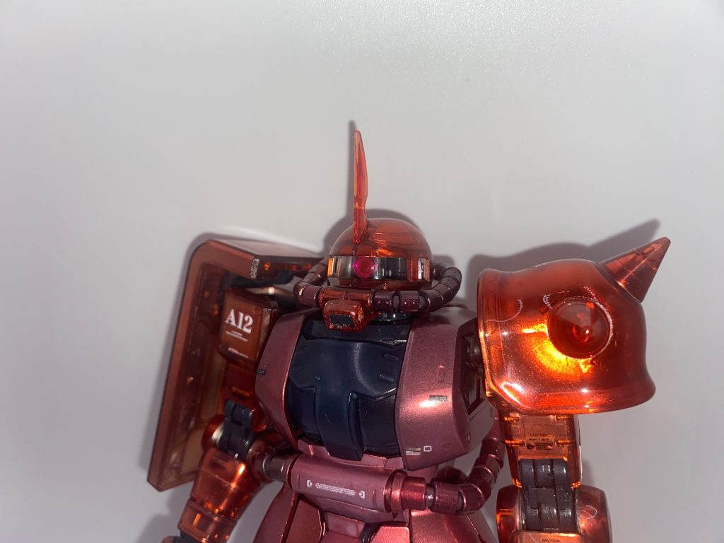 シャアザクメカニカルコアメッキ塗装–2枚目/制作者：GOKINKUN