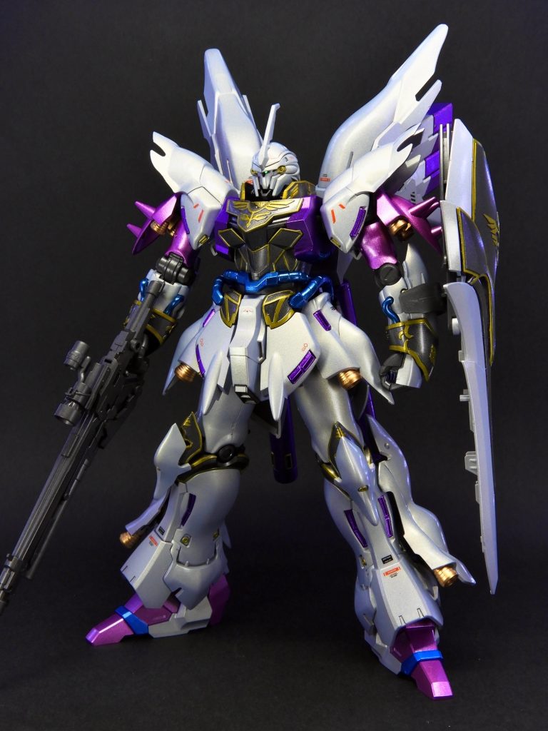 HGUC シナンジュ (オリカラ)–4枚目/制作者：ARIKA_plamozombie