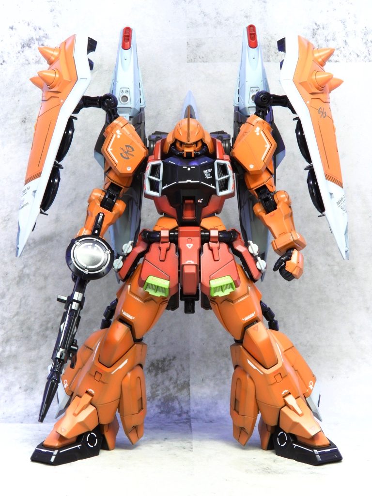 MG ブレイズザク (ハイネ機) 黒立ち上げ–4枚目/制作者：ARIKA_plamozombie
