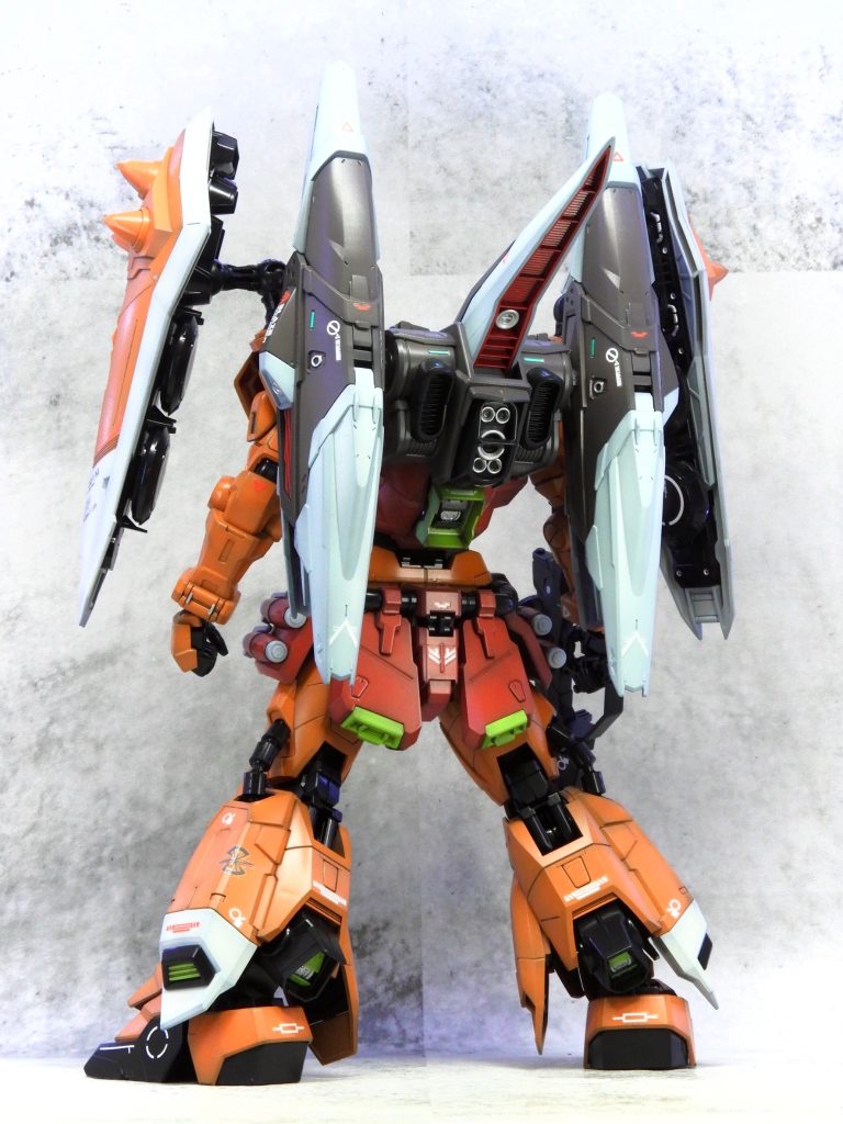 MG ブレイズザク (ハイネ機) 黒立ち上げ–5枚目/制作者：ARIKA_plamozombie