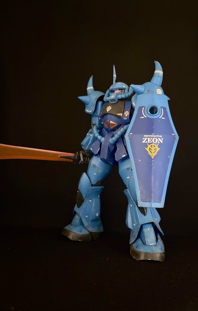 MGグフVer2.0（ランバ・ラル大尉機）–4枚目/制作者：マサキ軍曹