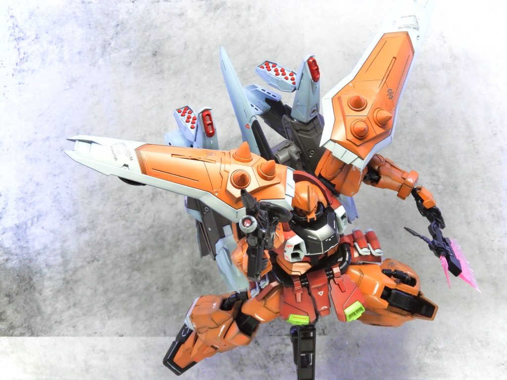 MG ブレイズザク (ハイネ機) 黒立ち上げ–7枚目/制作者：ARIKA_plamozombie