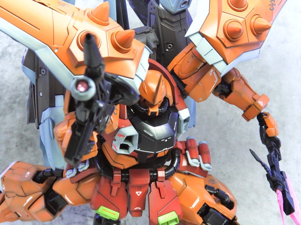 MG ブレイズザク (ハイネ機) 黒立ち上げ