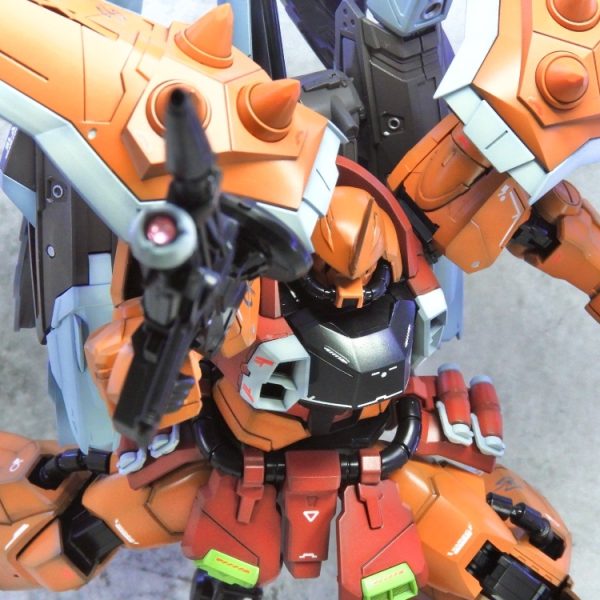MG ブレイズザク (ハイネ機) 黒立ち上げ