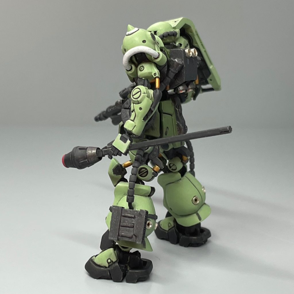 シュツルムファウストと左手とロケットランチャーです。思いの外上手く出来たのでお気に入りです。