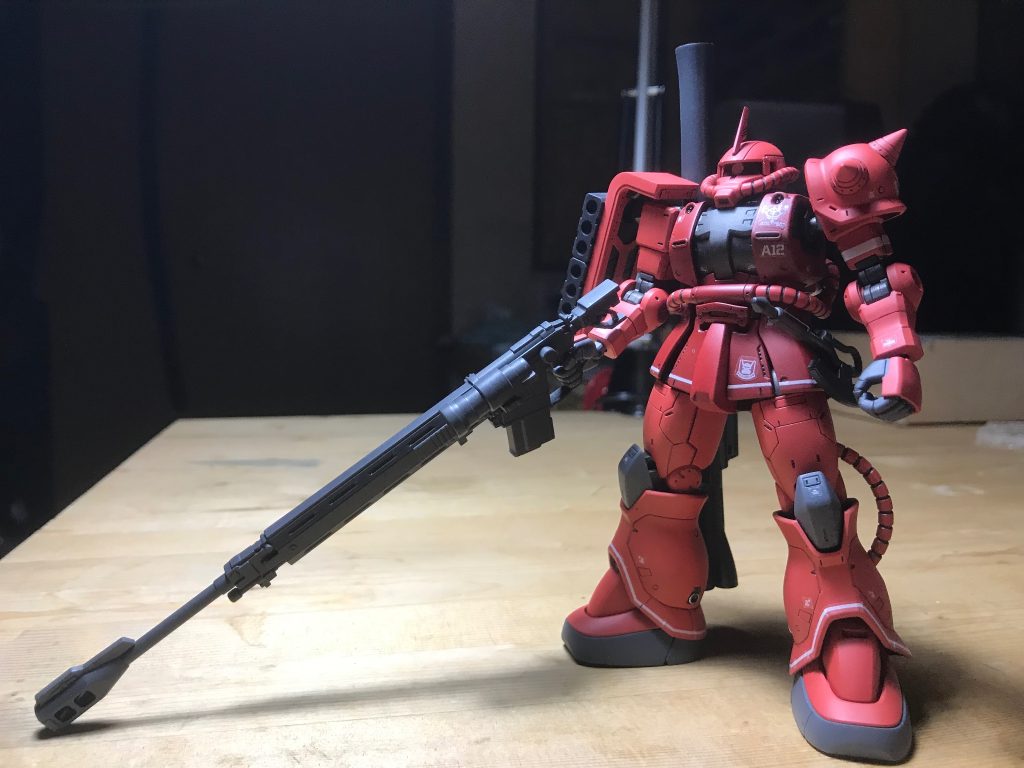 HG GO シャア専用ザクⅡ 全塗装–3枚目/制作者：tOshi76