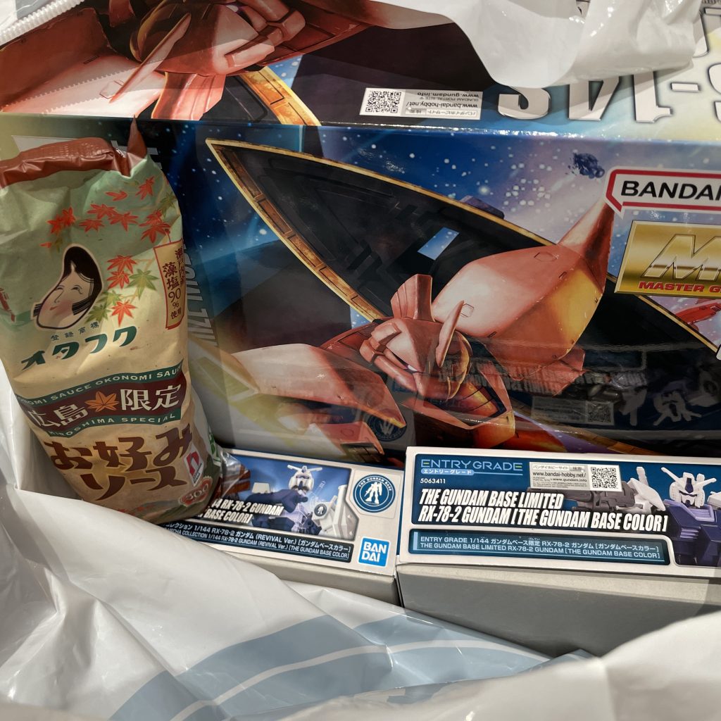 ガンダムベースに行ってきました（1枚目）