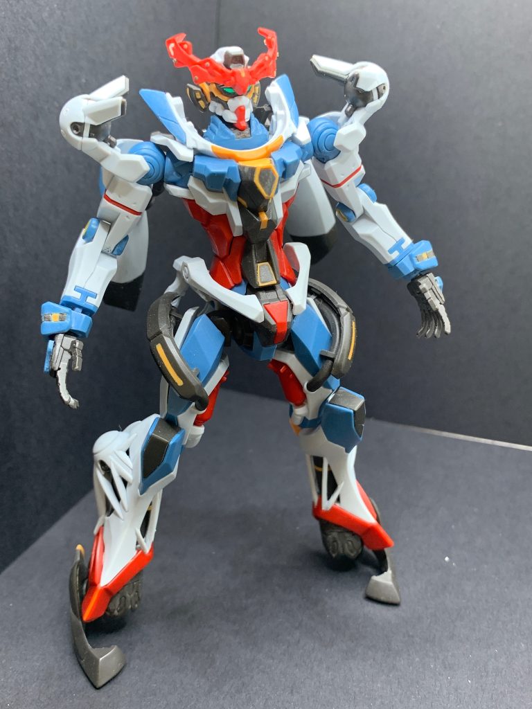 ジークアクス無塗装着色–4枚目/制作者：Koscher(こしぇる)