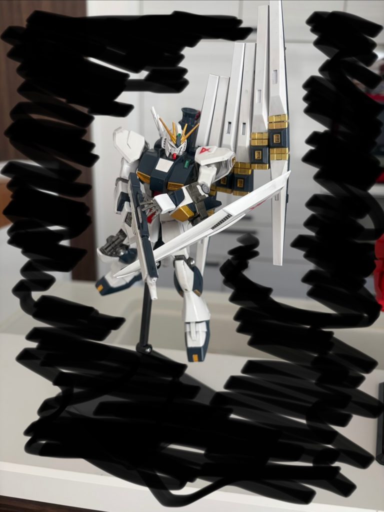 ニューガンダムも同時進行しましたイケメンすぎ〜