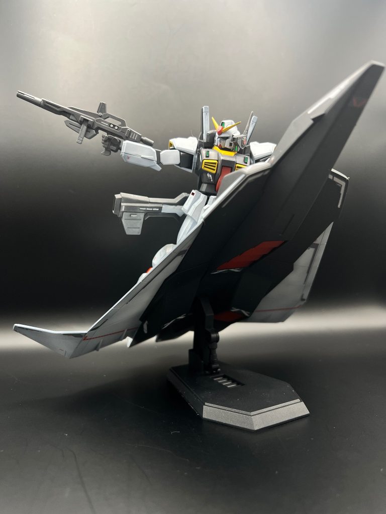 以上、HGガンダムMk-Ⅱリバイブ版とフライングアーマーでした。という訳で雨の中ですが、キャンプイベント楽しみます。