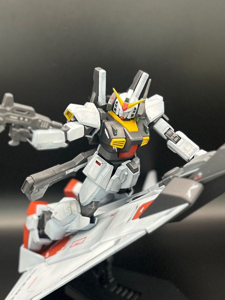 【過去作】HGガンダムMk-Ⅱ + フライングアーマー【全塗装】