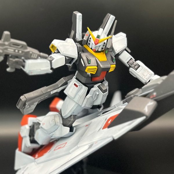 【過去作】HGガンダムMk-Ⅱ + フライングアーマー【全塗装】