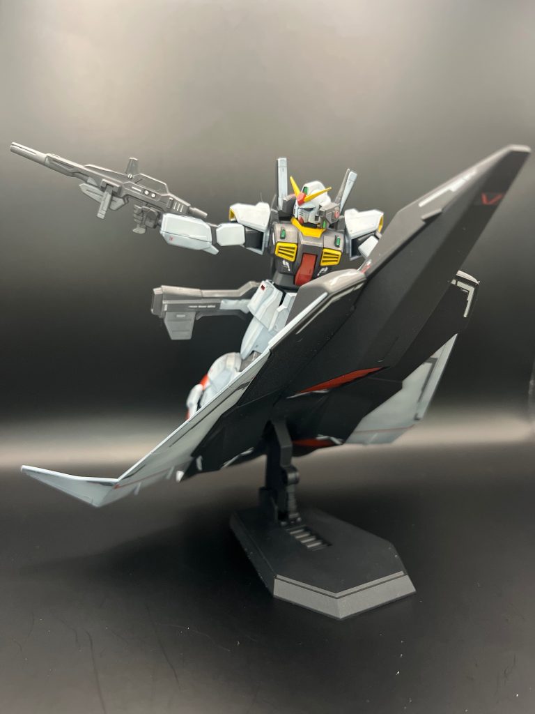 Mk-Ⅱ自体は、旧キット、旧HG含め数回組んだことありましたが、フライングアーマーは、初めてでした。少ないパーツの割にカッコよくて仕上がってよかったです。