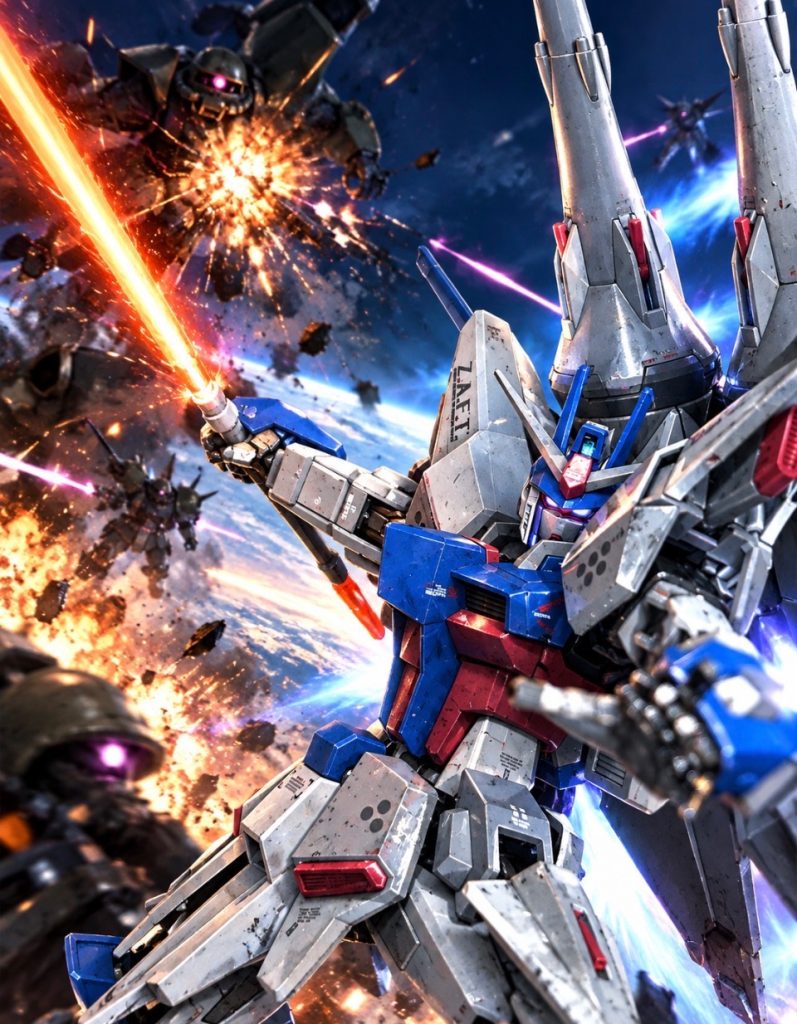 ZGMF-X666S レジェンドガンダム–8枚目/制作者:ニャー少佐