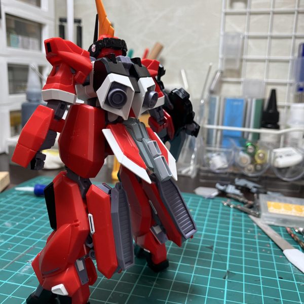 テール欠品部の代替え制作。Zプラスの腰カノンがあったんで、テールバインダー風に改造してみました。（5枚目）
