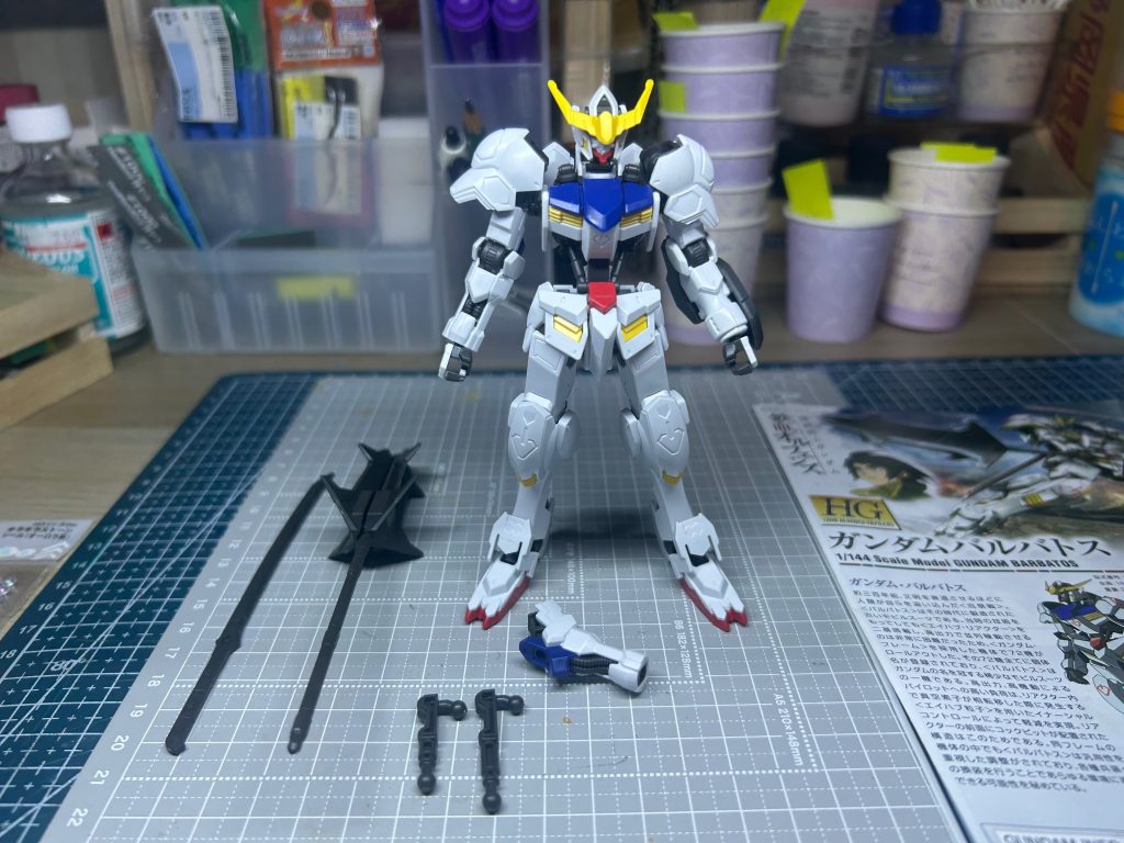 仮組み状態。