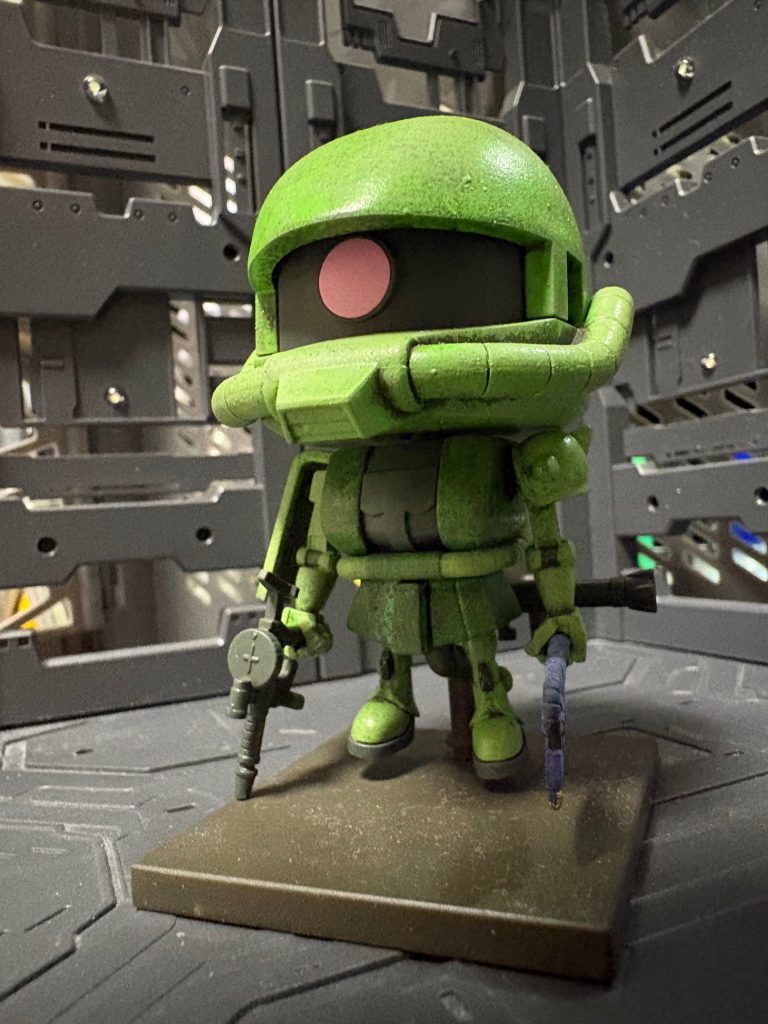 ガンプラくん・シャアザクプラくん・に続く3個目