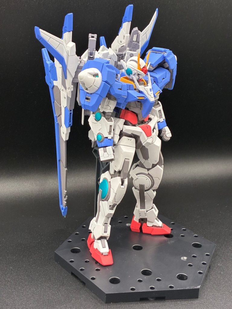 ザンユニットを取り付けたダブルオー