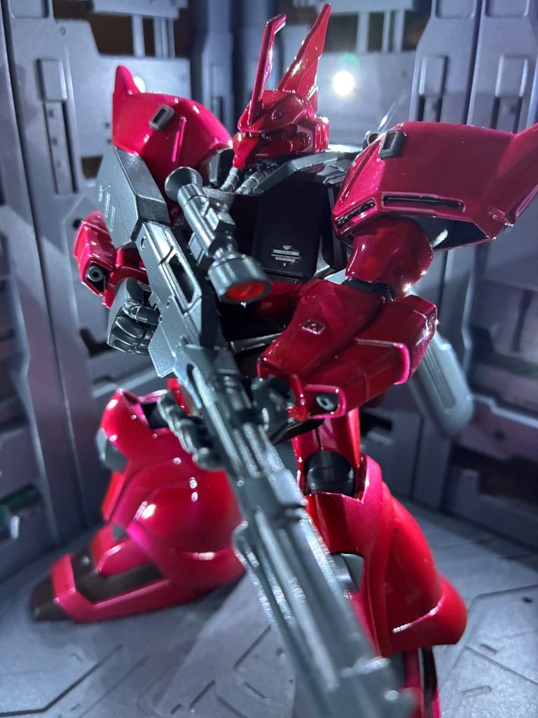 ゲルググJ キャンディ塗装