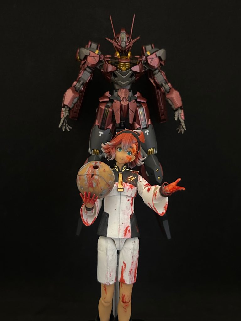 高機動型ガンダムエアリアル　GundamBloodWitch &闇堕ちスレッタ