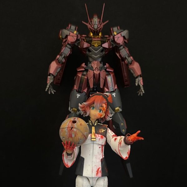 高機動型ガンダムエアリアル　GundamBloodWitch &闇堕ちスレッタ